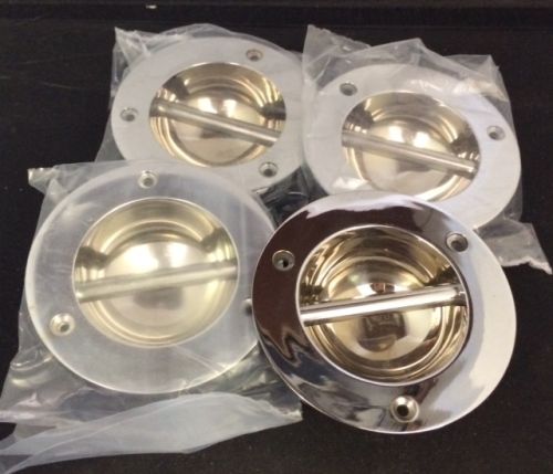 Set of 4 Chrome Fender Eyes