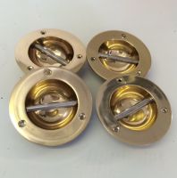 Set of 4 Brass Fender Eyes