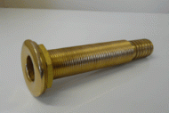 3/4 Extended Brass skin fitting